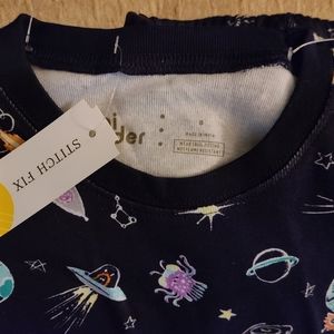 Rumi + Ryder Kid sleepwear, 2pc, space theme